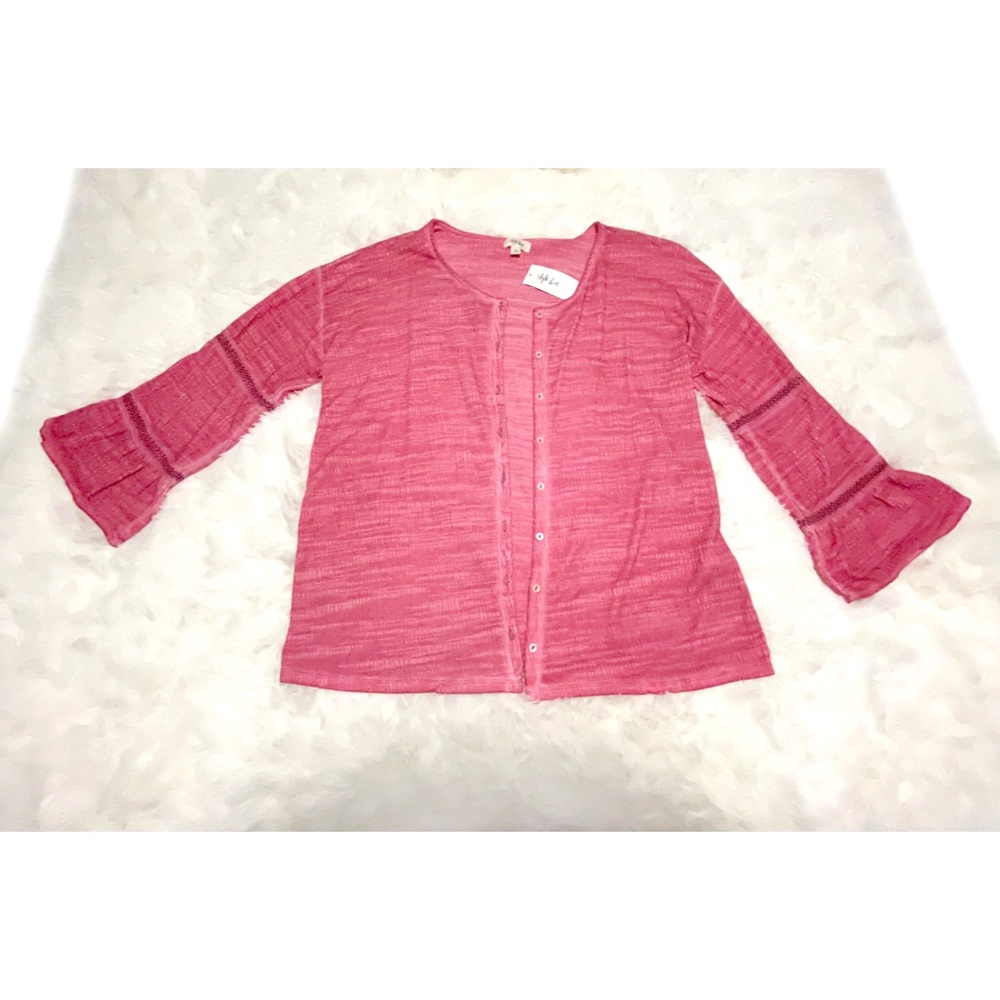 BRAND NEW Pink Long Sleeve Cardigan